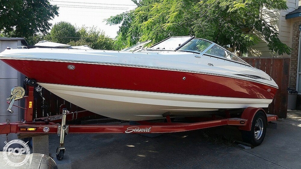 BOAT COVER for SeaSwirl 190 Sport with extended swim platform