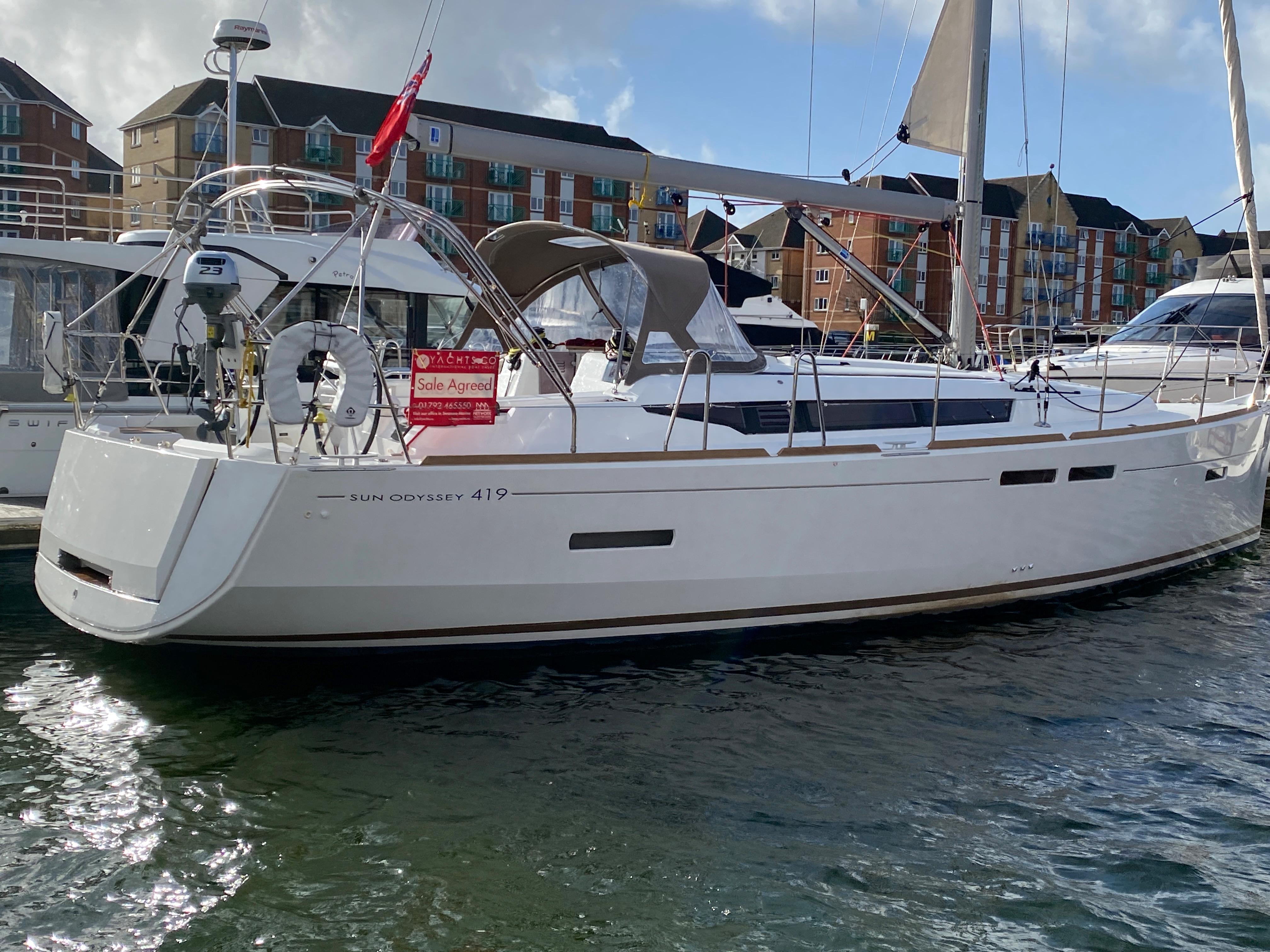 Jeanneau Sun Odyssey 419 For Sale In United Kingdom