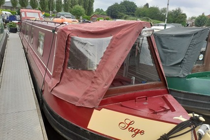 South West Durham Steel Craft 54ft Cruiser Stern Narrowboat called Sage for sale in United Kingdom for £46,995