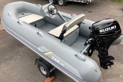 Zar Formenti RIB 11DL 3.3m Floating Console RIB + Suzuki DF20ATS Package for sale in United Kingdom for £8,995