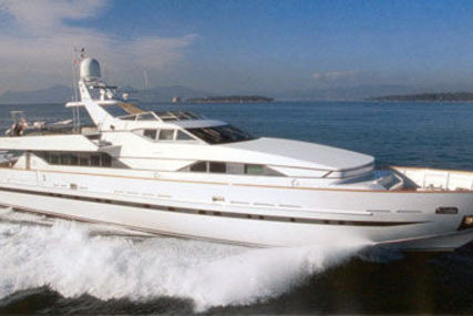 Baglietto 118 for sale in Greece for €975,000 (£860,722)