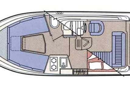 Bayliner Ciera 2655 Sunbridge for sale in Croatia for €19,500 (£17,141) Bayliner Ciera 2655 Sunbridge for sale in Croatia for €19,500 (£17,141)