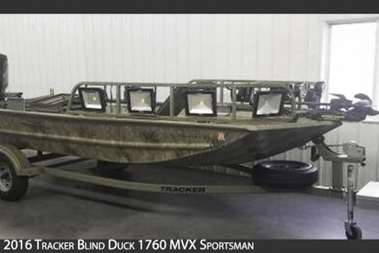 Tracker Grizzly Blind Duck 1760 MVX Sportsman for sale in United States of America for $14,900 (£11,457)