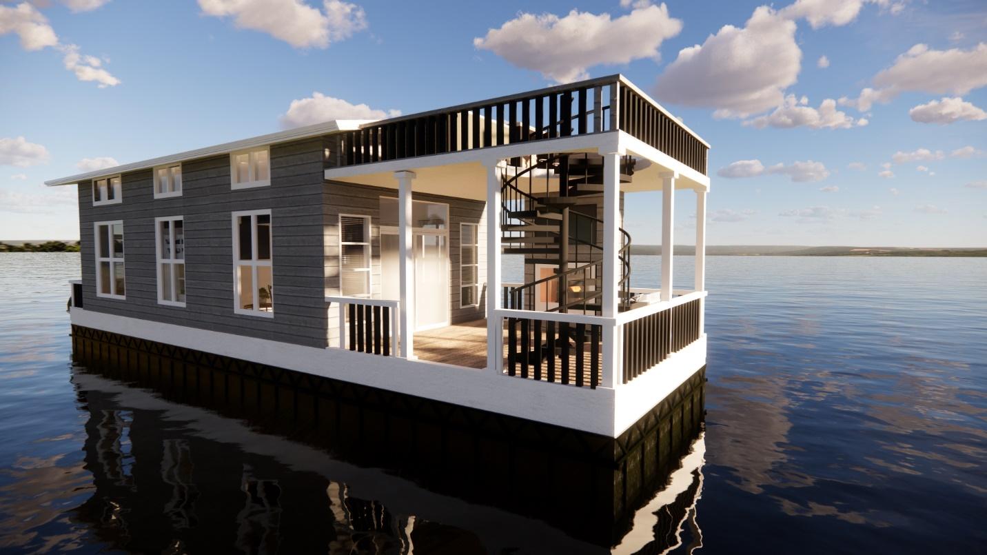 The American Houseboat 'The Zion'