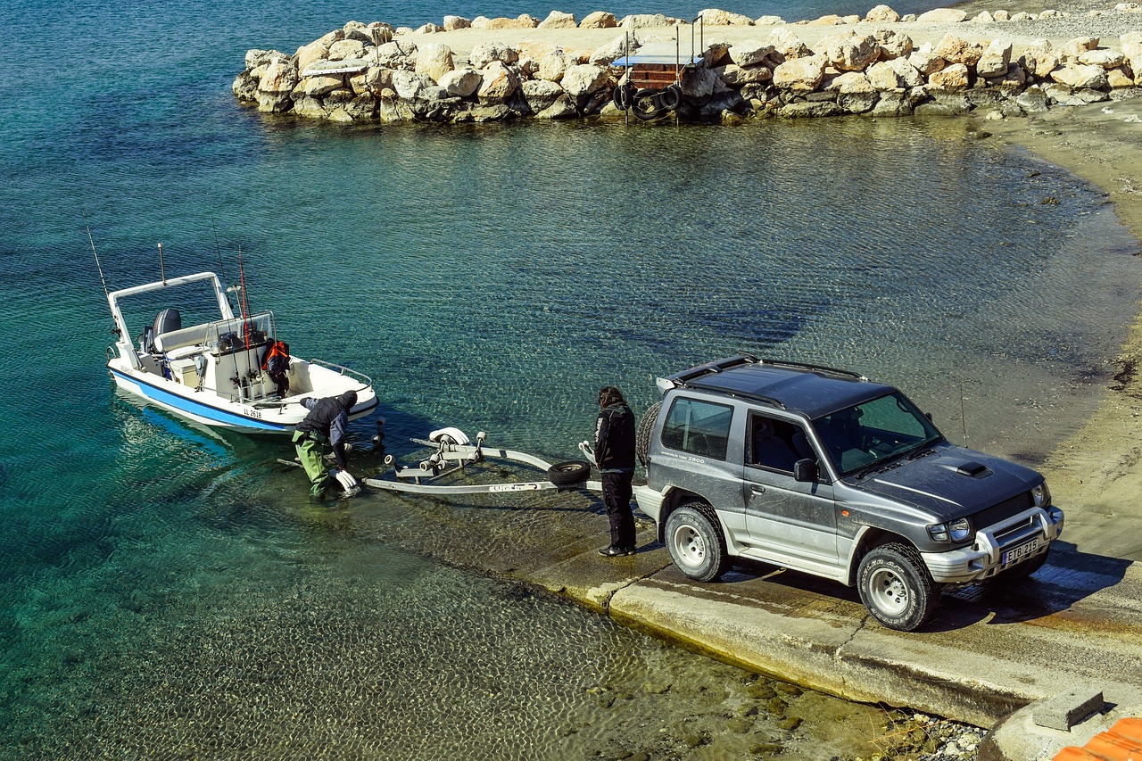 boat trailer