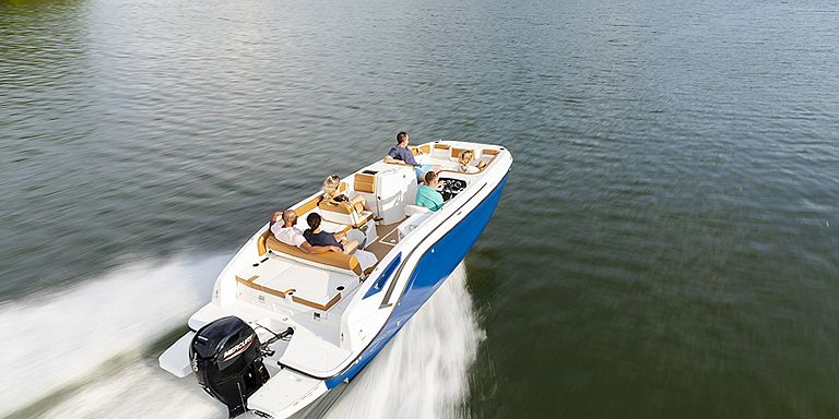 Bayliner family boat